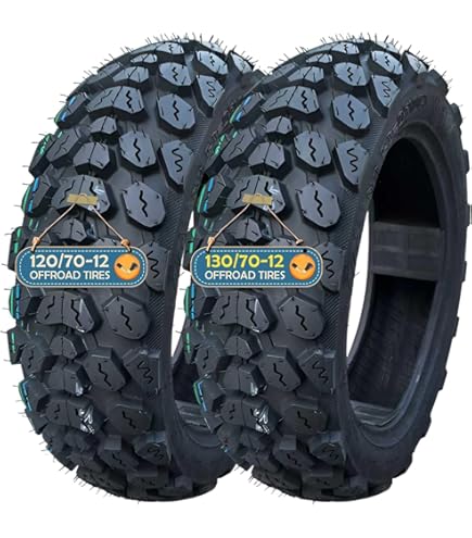 Moped Scooter Kenda 120/70-12 & 130/70-12 K784 Big Block Tires