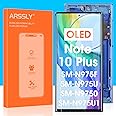 OLED for Samsung Galaxy Note 10 Plus Screen Replacement for Samsung Note 10+ LCD Display Digitizer SM-N975F SM-N975U Touch Screen Assembly with Tools(Support Fingerprint,Blue with Frame)