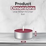 Price's Petali Scented Tealights 25 Pack Mixed Berries 4 Hour Burn Time view 3