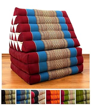 Jumbo Thai Triangle Cushion Xxl Livasia Thai Cushion Mat Asian