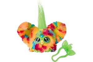 Furby Furblets Pix-Elle Mini Friend, 45+ Sounds, Gamer Music & Furbish Phrases, Electronic Plush Toys for Girls & Boys, Multicolor, Back to School Gifts, Ages 6+