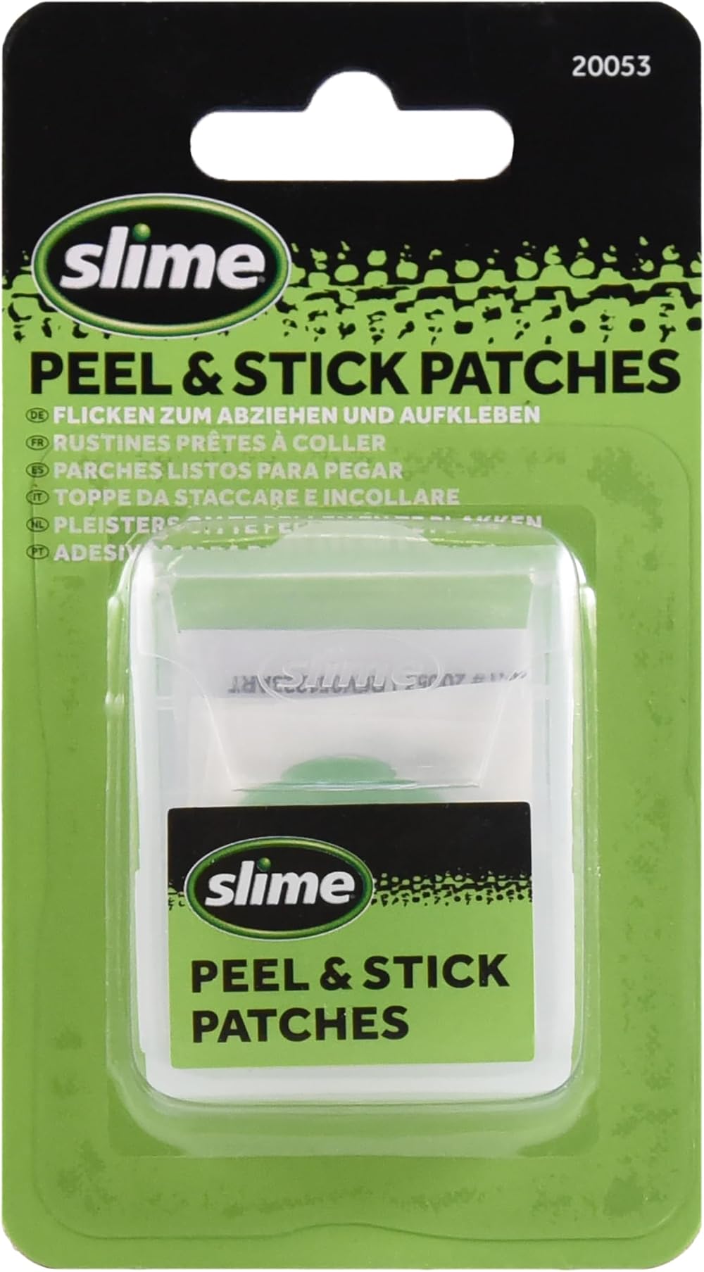 Slime Slimes SKABS Patch Kit for Bike Tubes 6 Patches Scuffer Case