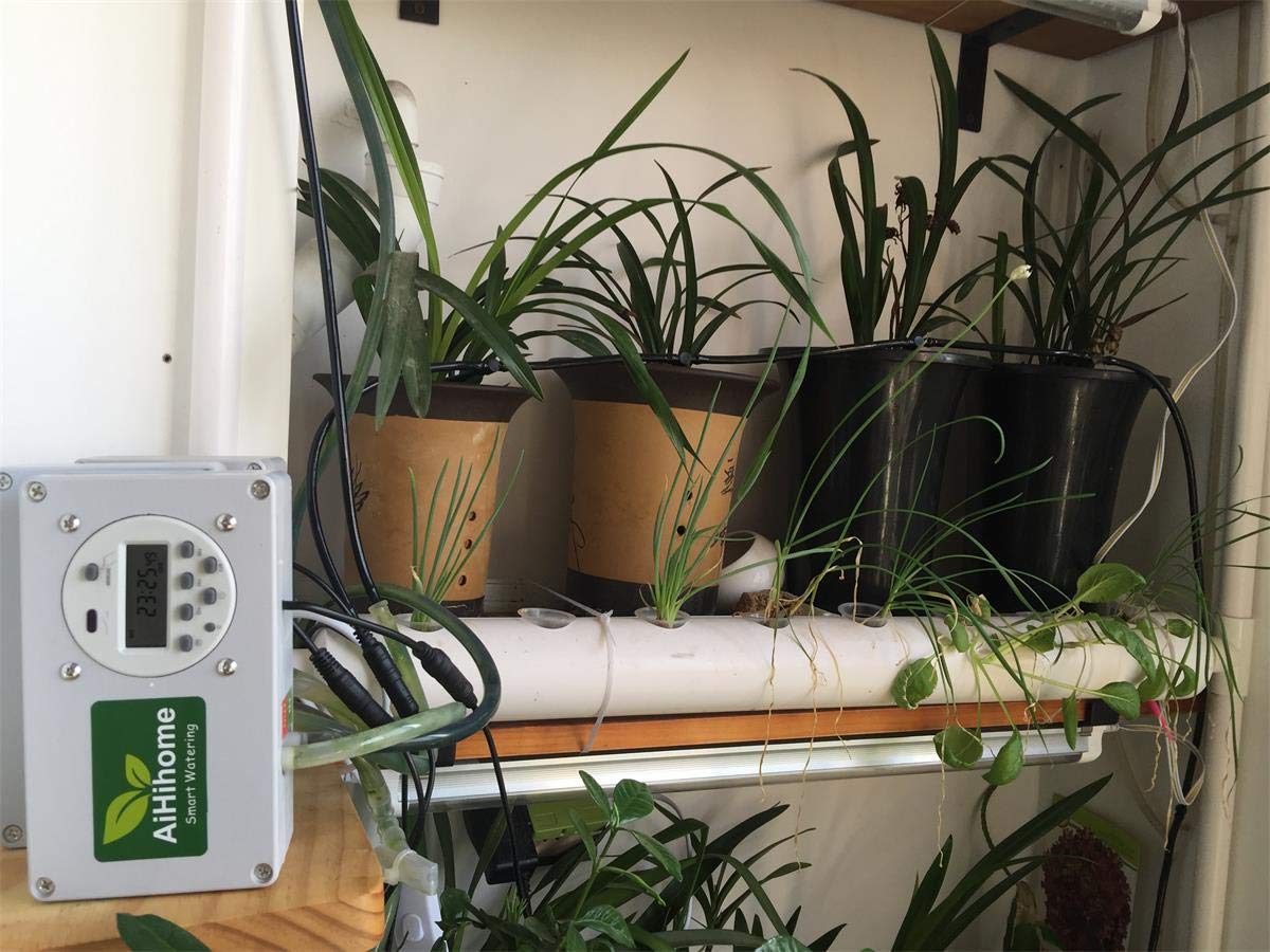 AiHihome Automatic Watering System Indoor Plant Auto Watering by