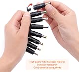 KUOQIY 8-in-1 Universal DC Power Adapter Tips Kit 5.5x2.1mm DC Barrel Cable view 5