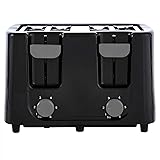 Continental Electric CE-TT029 Toaster, 4 Slice,Cool