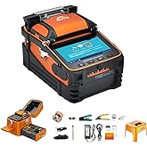 Signal fire AI-9 Optical Fiber Fusion Splicer, Splicing Heating Machine with 5 Seconds Splicing Time Melting 15 Seconds Heating, Optical Cleaver FTTH Kit for Optical Fiber & Cable Projects