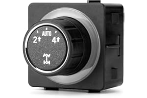 LOZZPORE 4x4 4WD Switch for 2014-2016 Chevy Silverado 1500, 2015-2020 Suburban Tahoe, 2017-2020 GMC Yukon XL, 4 Wheel Drive Transfer Case Selector Switch Button Control 22752188 23228428 84254252 1S15372