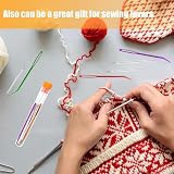 ASIRYVA 16 Pcs Large Eye Blunt Needles Darning Crochet Tapestry Wool Sewing Kit view 3