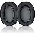 Replacement Ear Pads for Sony WH-H900N (h.Ear on 2 Wireless) & MDR 100ABN (h.Ear on Wireless) Noise Canceling Over-Ear Headphones, Headphones Ear Cushions, Headset Earpads, Ear Cups Cover(Black)