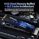 Ediloca EN705 1TB NVMe PCIe Gen4 M.2 2280 SSD for PS5 Laptops PCs view 4