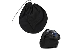 Helmet Bag, Motorcycle Helmet Protection Storage Bags, Wall Hanging Large Capacity Light Weight Drawstring Bag for Riding Bic