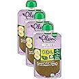 Plum Organics Mighty Morning Organic Toddler Food - Banana, Kiwi, Spinach, Greek Yogurt, and Barley - 4 oz Pouch - Organic Fruit and Vegetable Toddler Food Pouch (Pack of 3)