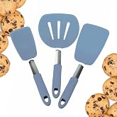 Starpack 'Flex &amp; Flip' Flexible Silicone Turner Spatula Set (3 Pcs) - High Heat Resistant Spatulas for Cooking Egg 600&deg;F - Silicone Pancake Turner Spatula, LFGB Grade Non Stick Rubber Kitchen Utensils