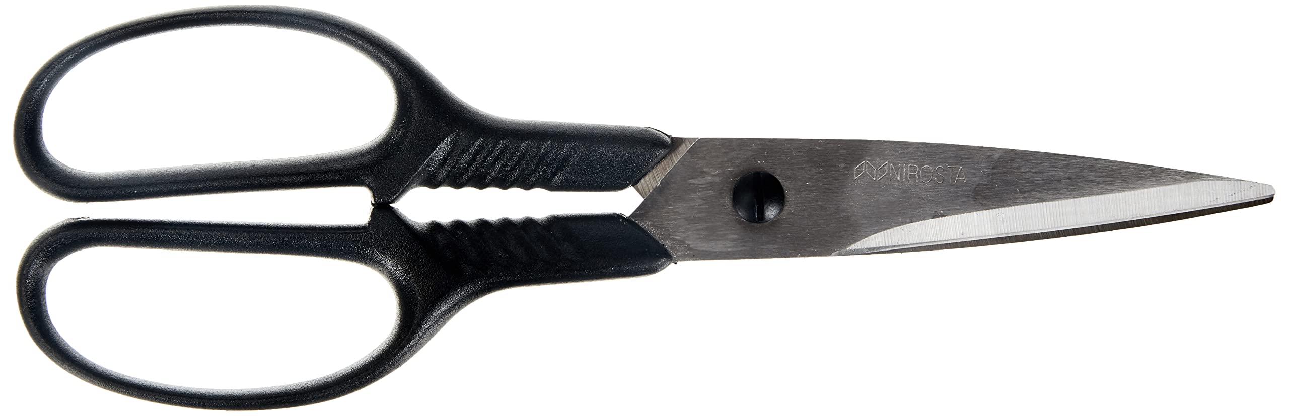 Nirosta "Praktika Super Scissors, Stainless Steel, Black/Silver, 21 cm