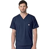 Carhartt Scrubs C16418 Men's Rugged Flex® Modern Fit Ripstop Chest Pock