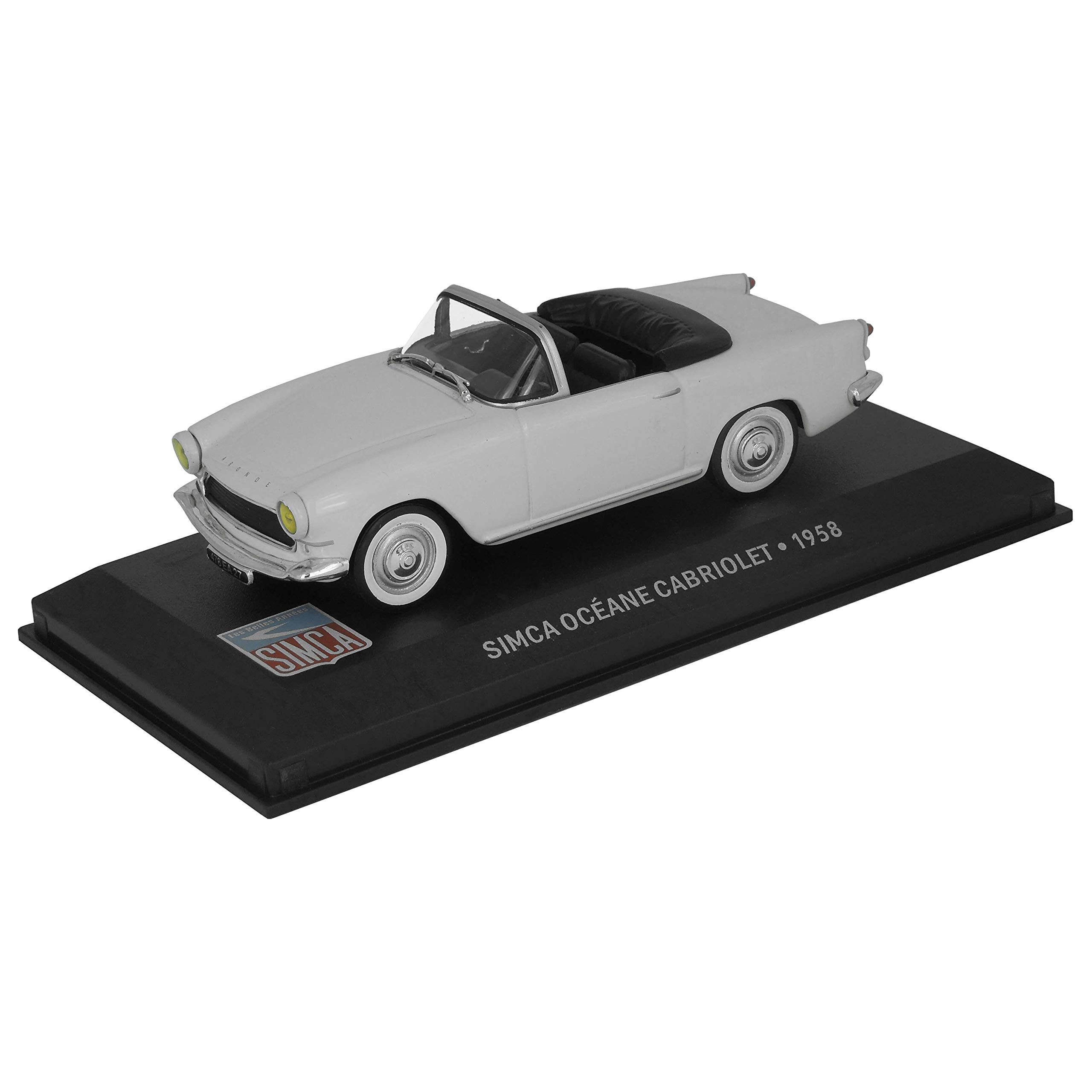 Altaya / ixo Model car Simca Océane Cabriolet - 1958 (1:43) - white