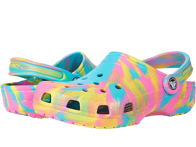 Buy Crocs UnisexChild Kids' Classic Marbled Tie Dye Clog Slip on