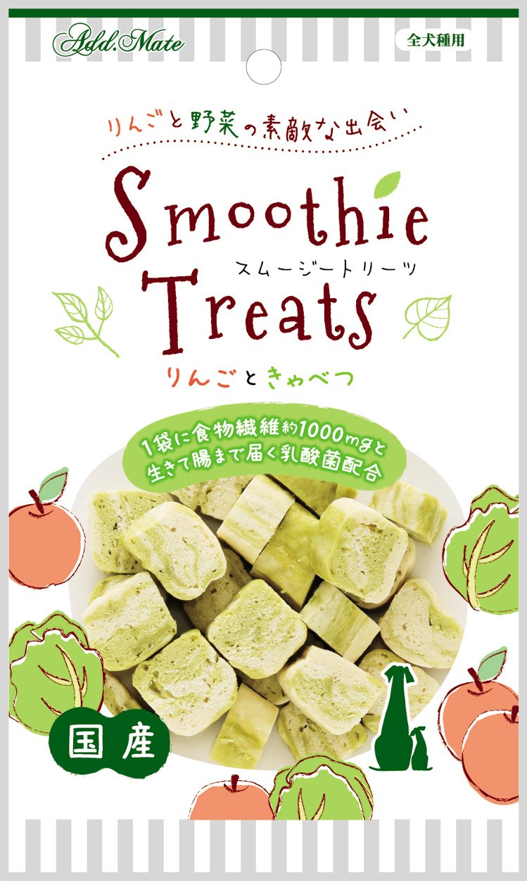 アドメイト スムージートリーツ りんごときゃべつの商品画像