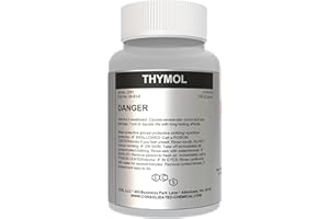 CCS CONSOLIDATED CHEMICAL & SOLVENTS Thymol Crystals High Purity Aroma Compound (250 Grams)