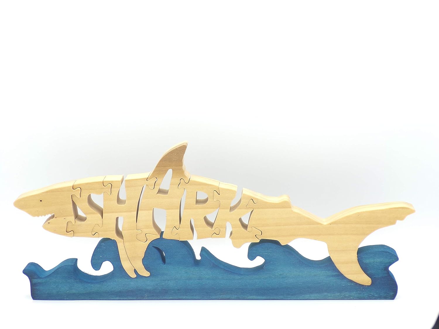 wooden shark