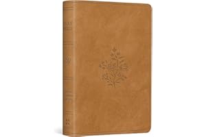 ESV Vest Pocket New Testament with Psalms and Proverbs, Red Letter (TruTone, Nubuck Caramel, Wildflower Design)