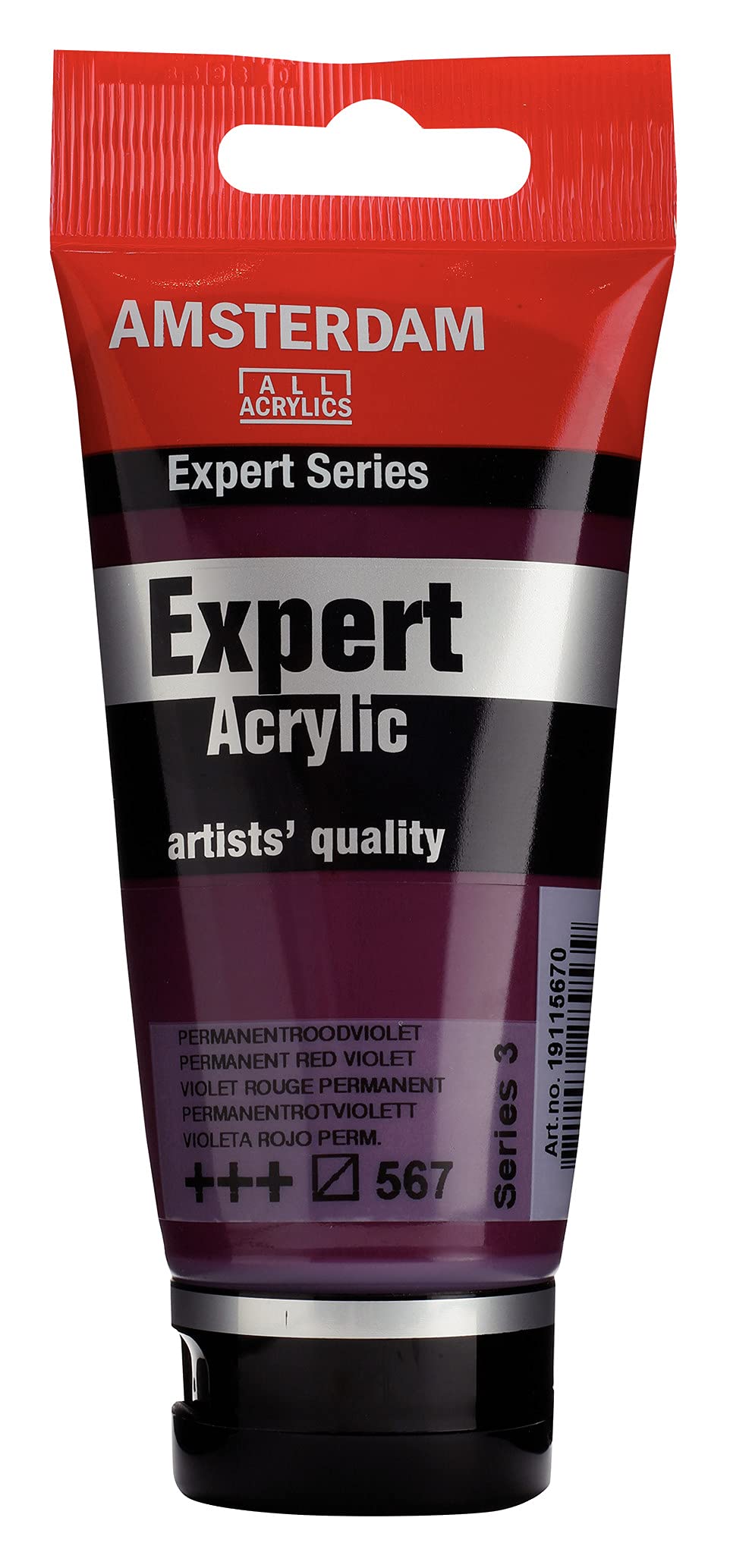 Amsterdam Expert Series Acrylic Tube 75 ml Permanent red violet 567 (19115670)