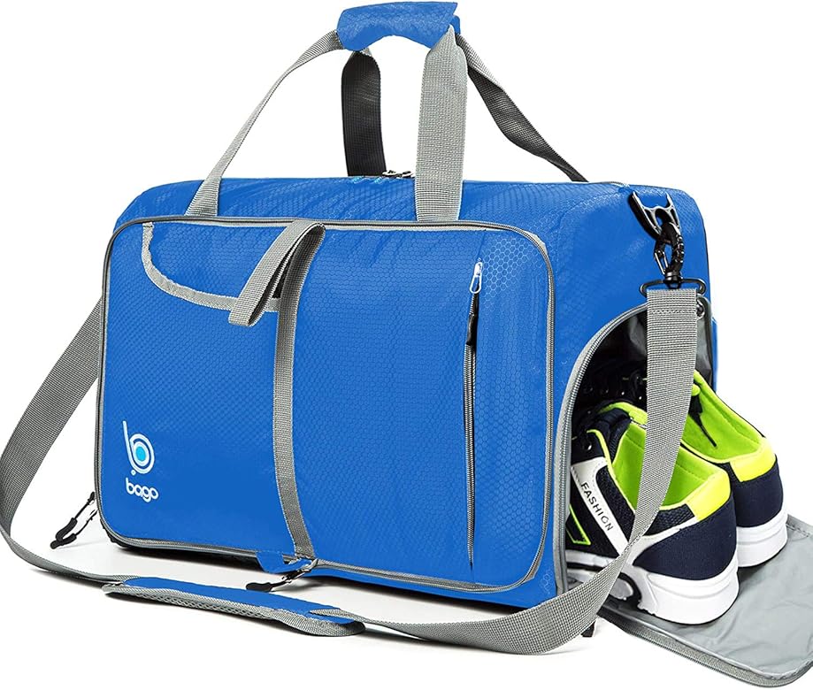soccer duffle bag with shoe compartment