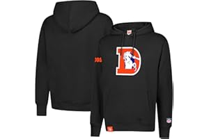 Ultra Game Mens NFL Official Super Soft Throwback Pullover Hoodie Sweatshirt