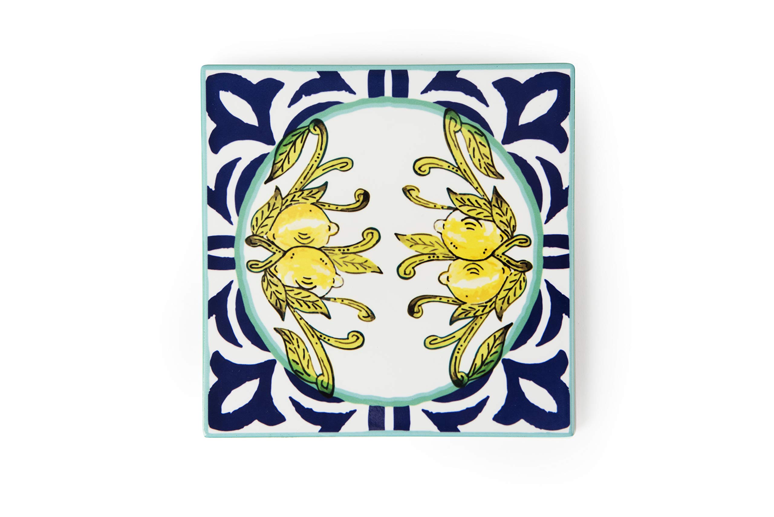 Excelsa Amalfi Trivet, Ceramic and Cork