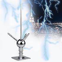 Lightning Rods for Home, Lightning Rods for House Roof Kit