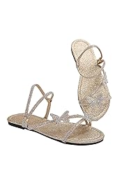 Floerns Women's Elegant Rhinestone Butterfly