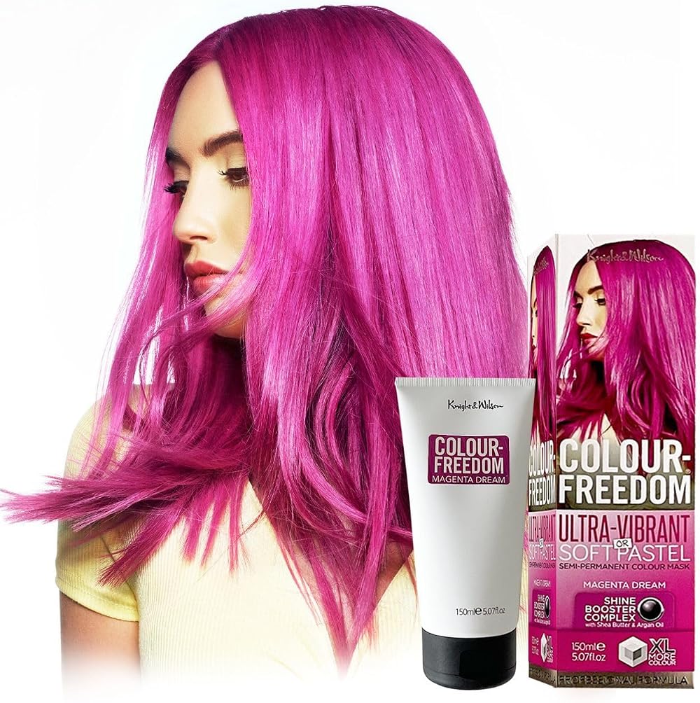 Knight & Wilson Colour-Freedom Magenta Dream Semi-Permanent Hair Colour 150ml