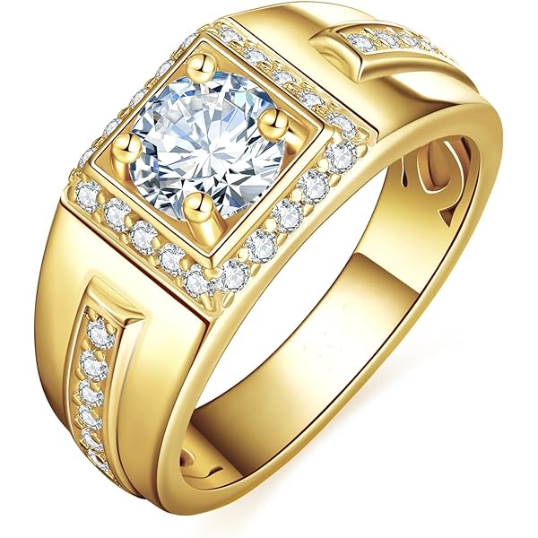 TTStyle 5mm Stainless Steel Hollow Greek Key Band Ring - Foto 2