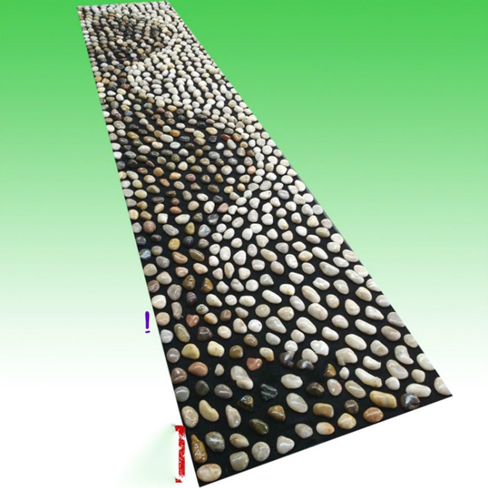 Amazon Co Jp 足つぼ マット マッサージシート マッサージ 足裏 健康 ツボ刺激 折りたたみ ウォーキングマット 足裏マット 本物の健康 フットマッサージ 足のマッサージパッド 模造石畳の歩道 ホーム キッチン