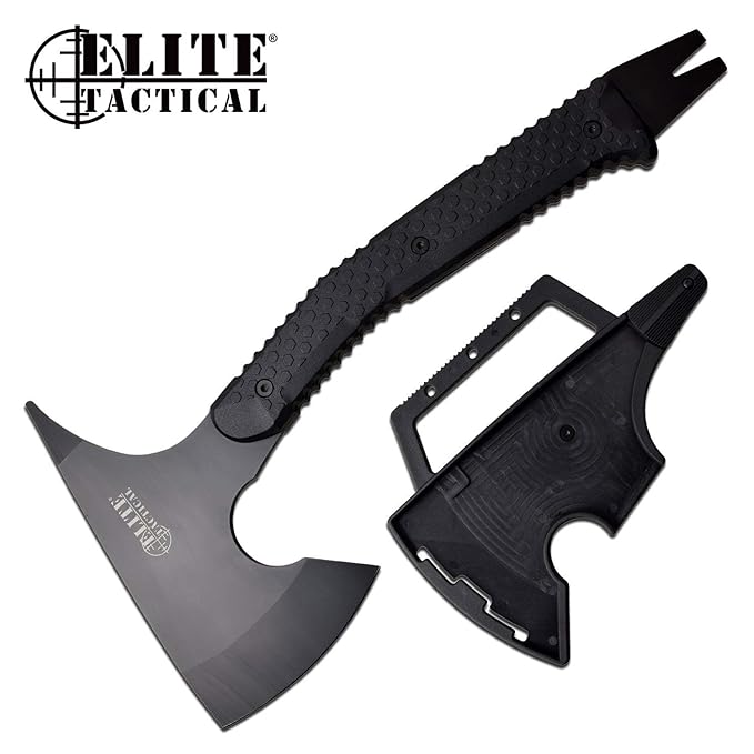 Elite Tactical Tactical Axe with Nylon Fiber Handle For Survival