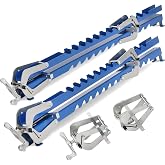 36 Inch Panel Clamps 2 Pack, 4-Way Pressure Steel Parallel Clamps Pre-installation Jigs Fit for 1/2" to 3" Cutting Boards, Tabletops, and Cabinet Cutting Board Clamps