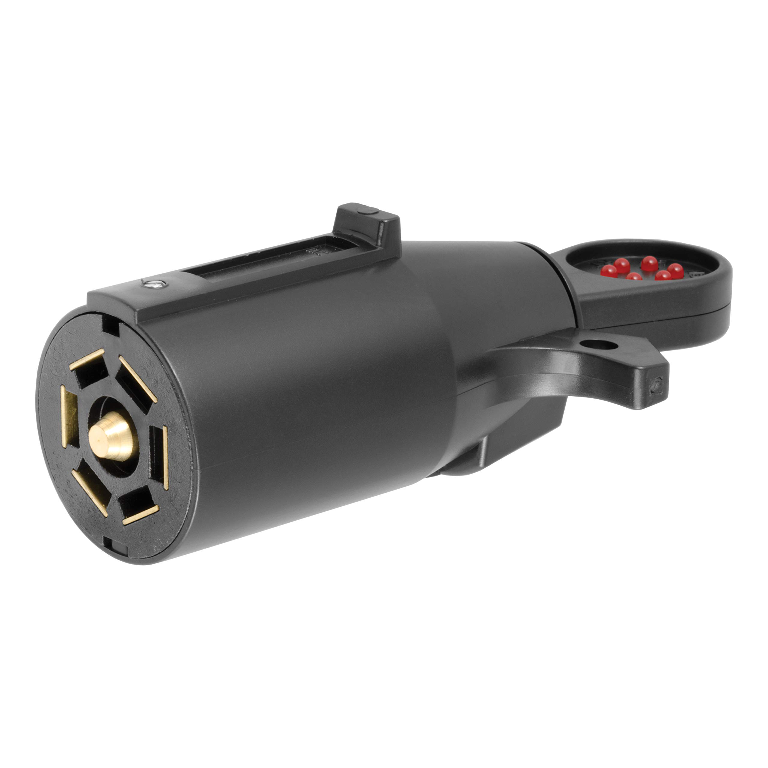 CURT 58270 Vehicle Socket RV Blade 7Way Towing Tester 7Pin Trailer