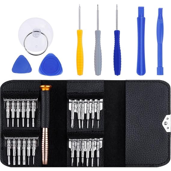 RENCALO 33 in 1 Torx-Schraubendreher-Reparatur-Werkzeugsatz für iPhone 7 / iPhone 6s Xiaomi Tablet PC