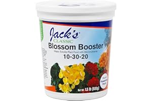 J R Peters Inc 51024 Jacks Classic No.1.5 10-30-20 Blossom Booster Fertilizer