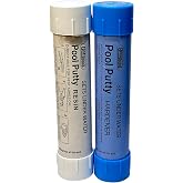 Epoxybond Atlas Pool Putty Epoxy Leak Sealer Kit + Valuable Instructional Videos by Swimming Pool Leak Detector [ Solves #1 DIYer Complaint [ So You Get it Right The 1Time ]