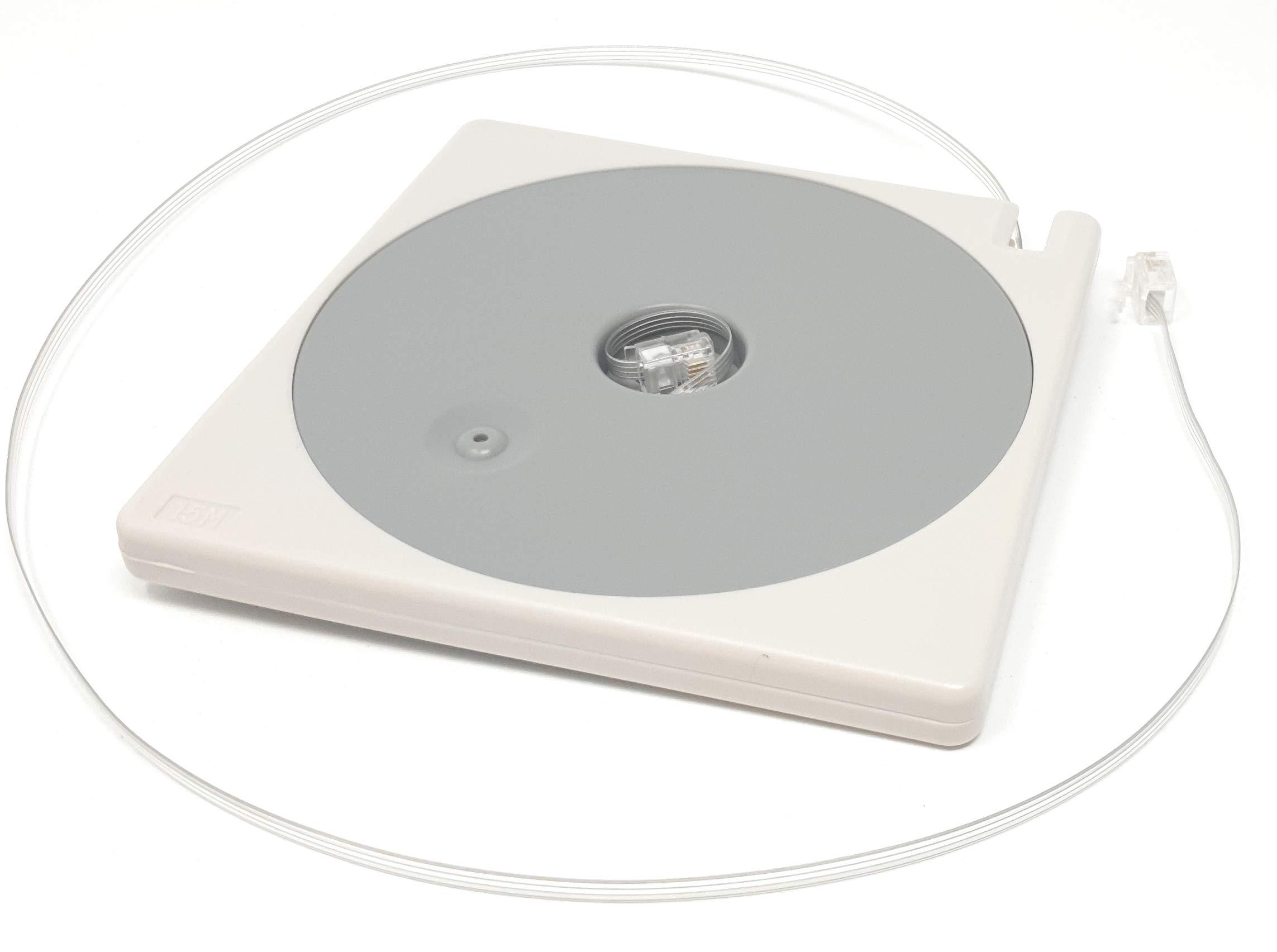 Masterplug TEL11-MS 15m Compact Telephone Extension Reeler Kit White