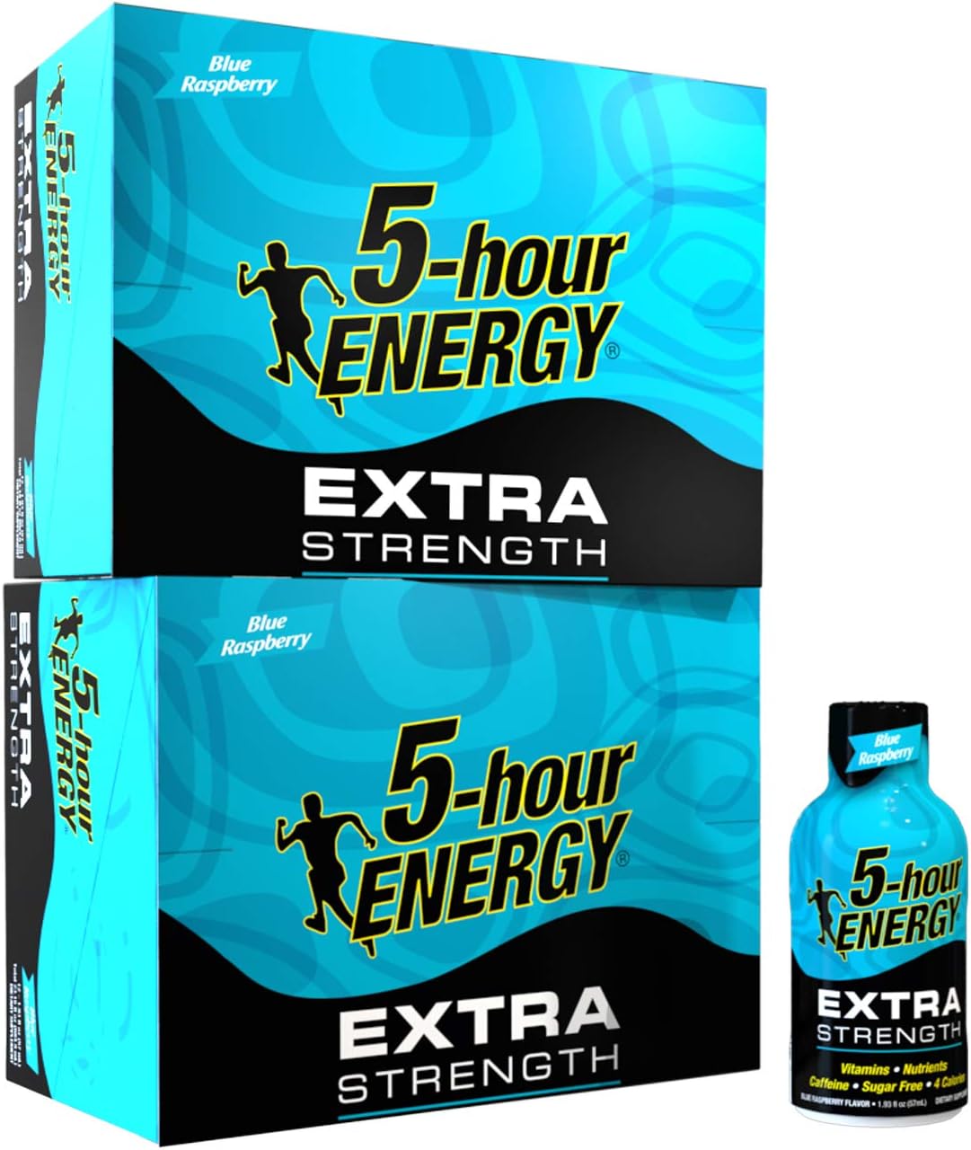 5-hour ENERGY Shot, Extra Strength Blue Raspberry, 1.93 Ounce, 24 count: Health & Personal Care