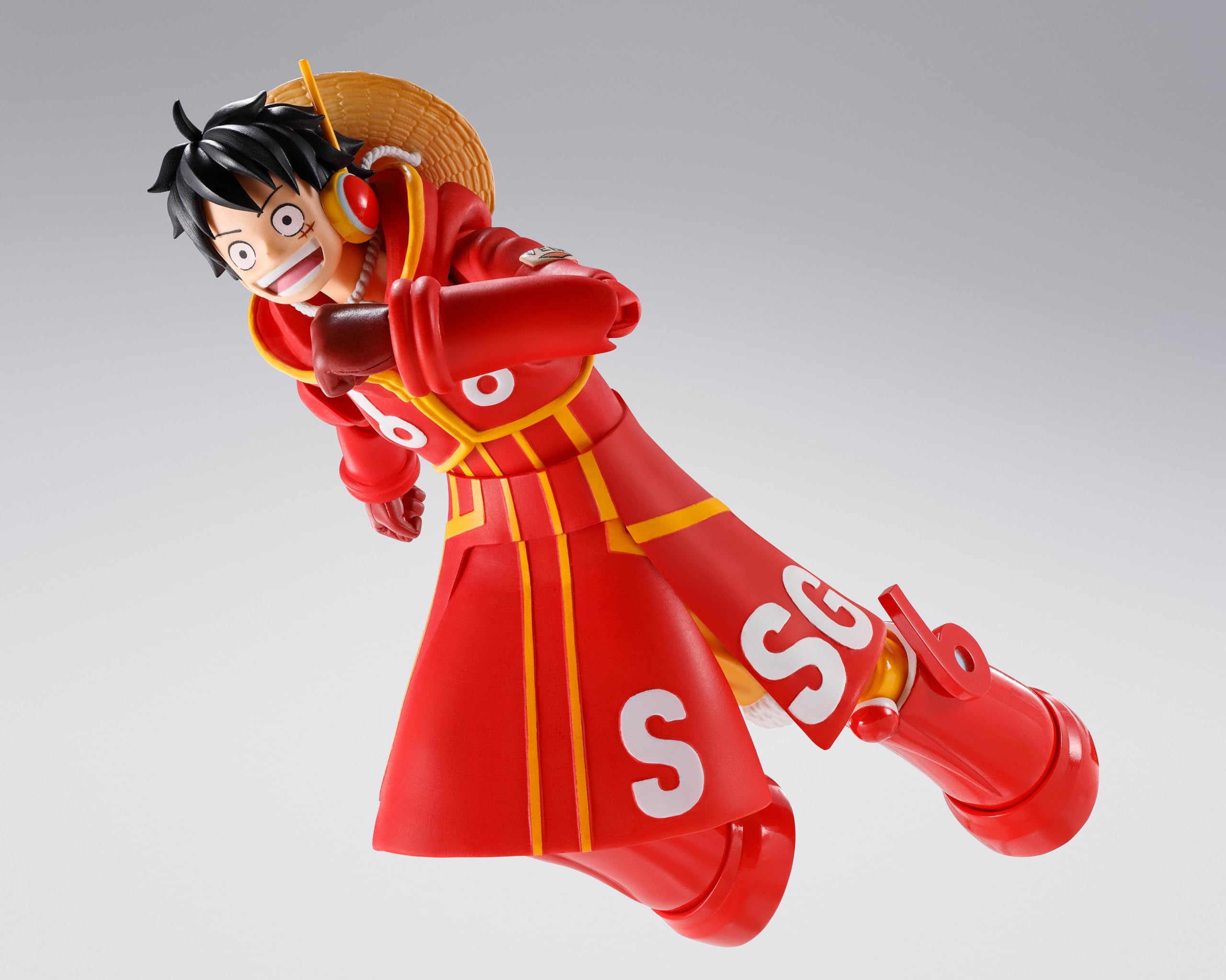 TAMASHII NATIONS - One Piece - Monkey D. Luffy -Future Island Egghead- S.H.Figuarts Action Figure