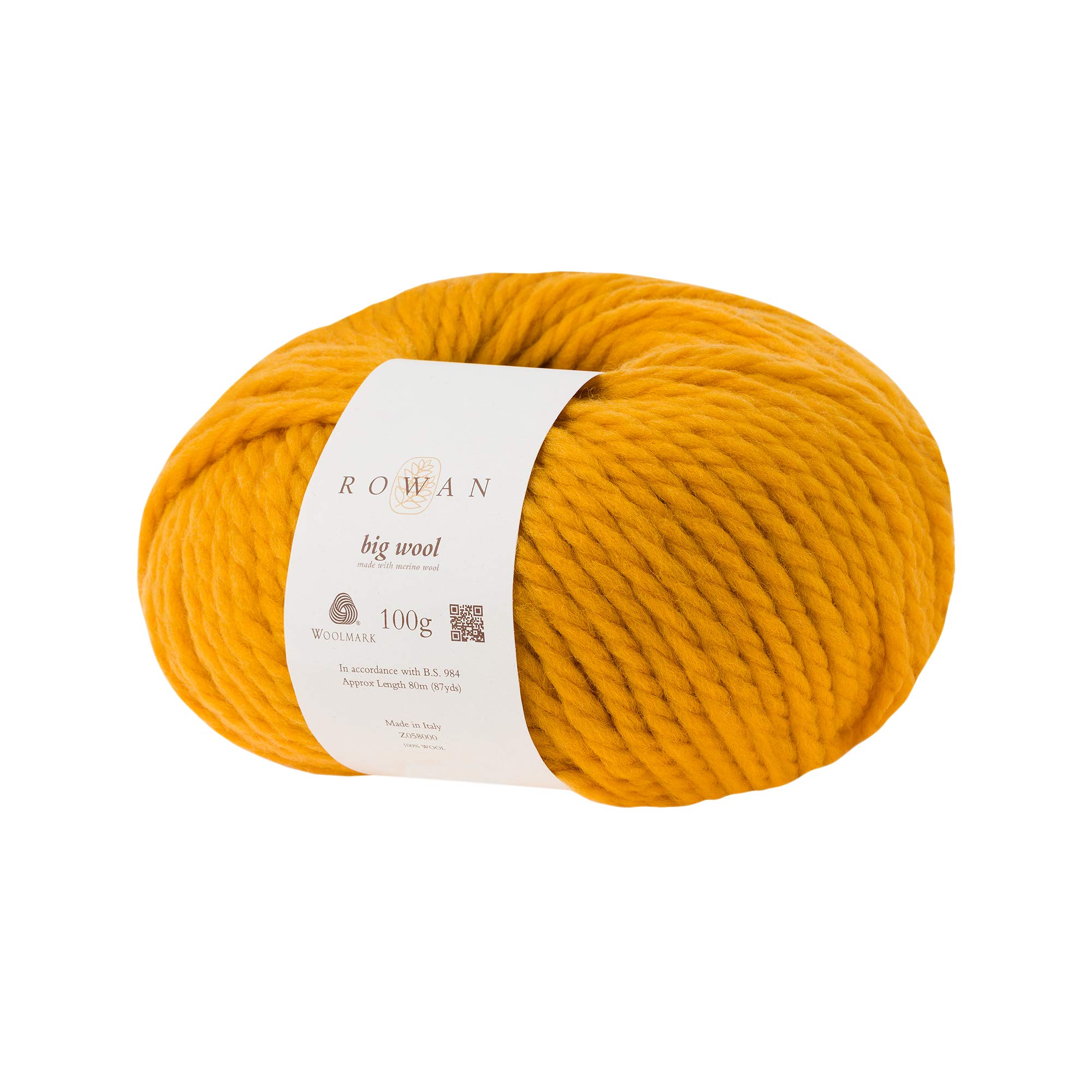 Rowan Big Wool, Yolk (078), 100g