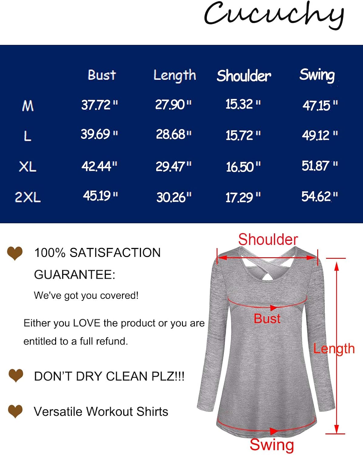 Cucuchy Womens Yoga Tops Casual Flowy Long Sleeve Criss Cross Back Workout Shirts at  Women’s Clothing store