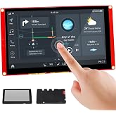 ELECROW ESP32 Display 800&times;480, 7 Inch HMI Basic ESP32 RGB TFT LCD Touch Screen with Acrylic Case, 32-Bit LX7 Dual-Core Processor, Up to 240MHz, Compatible with Arduino, LVGL, PlatformIO, MicroPython