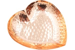 Copper Heart Shape Dish - Hand Hammered Pure Copper Dish - Heart Shaped Bowl for Mothers Day, Wedding, Anniversary, Valentine