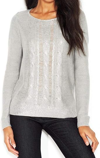 Womens silver cardigan sweaters Clearance