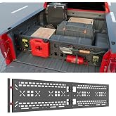 SZYANG Truck Bed Divider Compatible with 2019-2026 Chevy Silverado 1500 | GMC Sierra 1500 20-26 2500 3500 Truck Organizer High Rise Cargo Manager Replacement for 2019-2026 Chevy Silverado Accessories